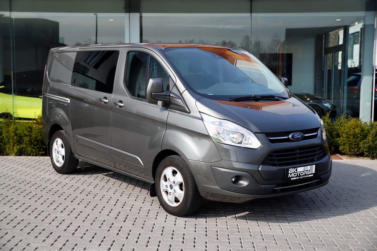 Ford Transit Custom 2.0TDCi-Lichte vracht-5 zit-Camera-Cruise-Trekhaak