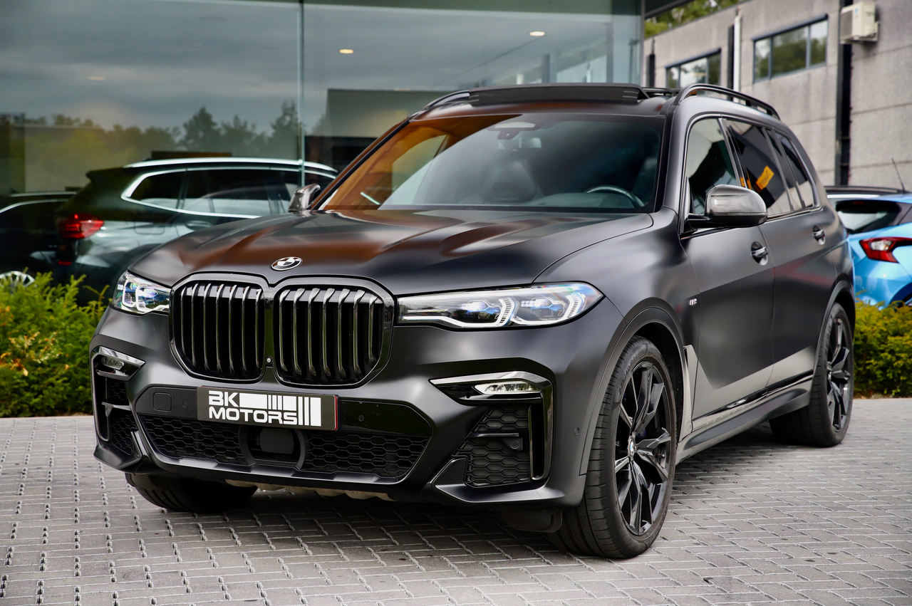 BMW X7 xDrive40d - FROZEN BLACK - FULL PPF - B&amp;W - SKY