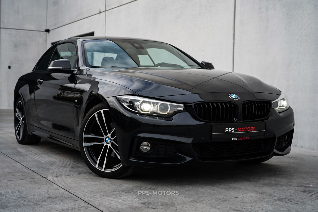 BMW 420 i Cabrio M-PACK-CARPLAY-KEYLESS-CAMERA-MEMORY-H/K