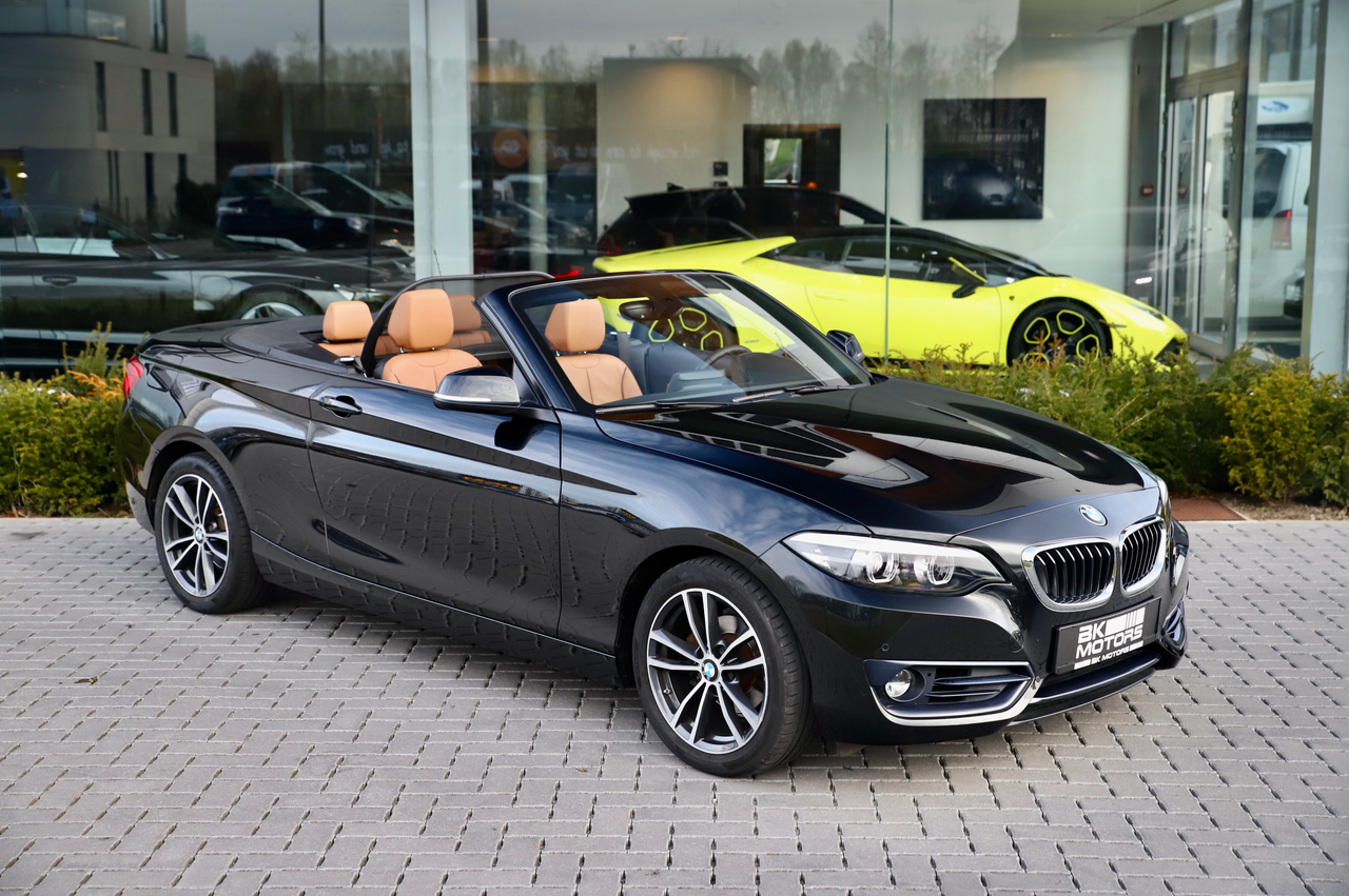 BMW 218 iA Cabrio Sport-Leder-Cruise-LED-Ambiant-1 Owner