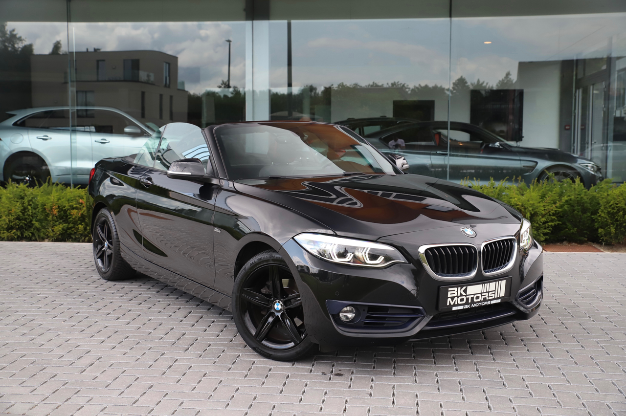 BMW 218 i Cabrio Sport Line /1st OWNER/LED/AUTOMAAT/NAVI