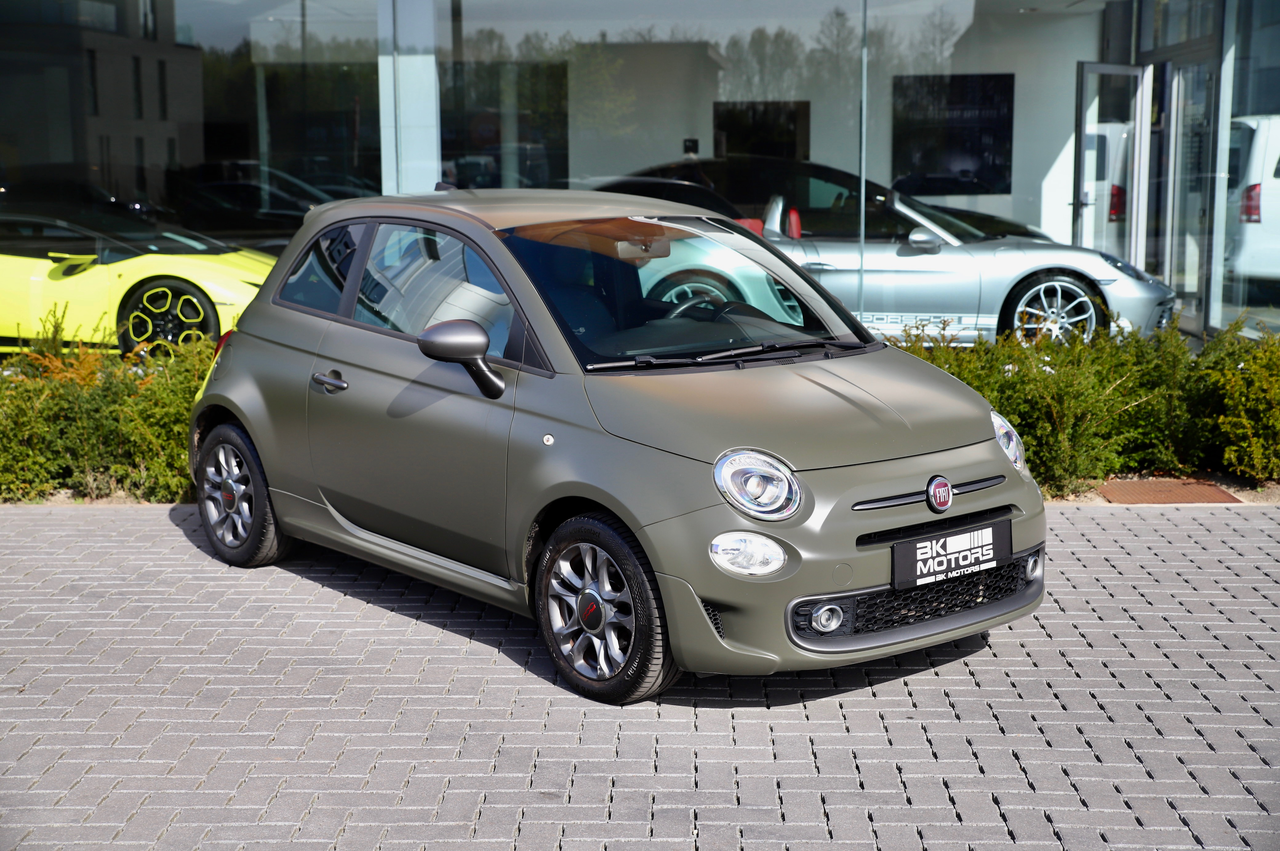 Fiat 500 S 1.2i Sport -Leder-Cruise-DAB-Navi-...